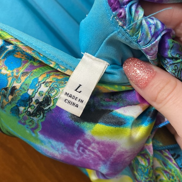 Fun multicolor prom dress - Picture 5 of 6